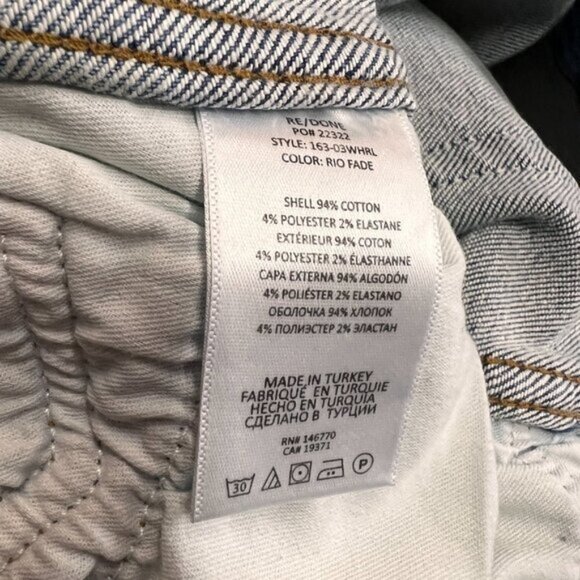 RE/DONE High Rise Loose Jeans. NWOT - Picture 9 of 10